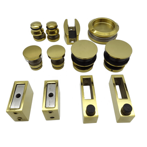 Pvd Série Système Commercial Matériel <span class=keywords><strong>de</strong></span> <span class=keywords><strong>Porte</strong></span> <span class=keywords><strong>De</strong></span> Portes <span class=keywords><strong>De</strong></span> <span class=keywords><strong>Douche</strong></span> Accessoires <span class=keywords><strong>de</strong></span> <span class=keywords><strong>Douche</strong></span> <span class=keywords><strong>Porte</strong></span>-Verre-Pinces Coulissantes Pour Salle <span class=keywords><strong>De</strong></span> Bain - Product Image 2