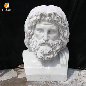 Statue de <span class=keywords><strong>buste</strong></span> masculin <span class=keywords><strong>romain</strong></span> en marbre blanc classique, design personnalisé MILY, <span class=keywords><strong>à</strong></span> <span class=keywords><strong>vendre</strong></span> - Product Image 6