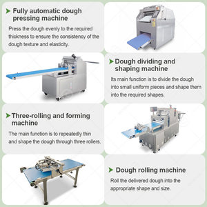Pastry Barrel Recip Rocating Automatic Baguette Equipment <b>Machine</b> Hotdog <b>Bread</b> Production Line - Product Image 4