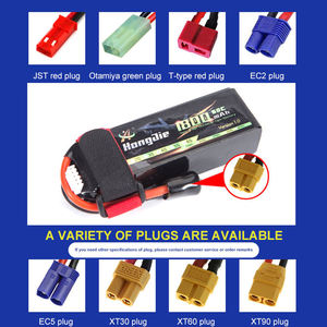 Прямые поставки с завода: Литий-полимерный аккумулятор 6S 22.2V 1800mAh 95C 803480 для мощных радиоуправляемых металлических танков и игрушек - Product Image 4