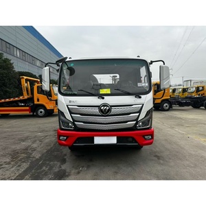 Foton Aumark One-Tow-Two Diesel Nouveau Camion de Dépannage Manuel à Plateforme Plate Entièrement Rétractable pour le Sauvetage Routier Urbain - Product Image 2