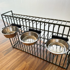 Wholesale Durable No Spill Stainless Steel Pet <strong>Water</strong> <strong>Bowl</strong> <strong>for</strong> Cage Kennel <strong>Crate</strong> - Product Image 5