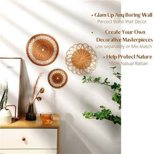 Decorazione adattata alla Location Demi Paniers decorazioni Muraux De Cuisine Cotiere Tenture Murale Lumineuse Objets D'Interieur - Product Image 5