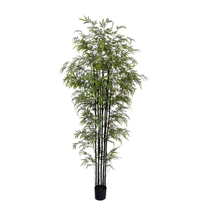 Paravent d'intimité en <span class=keywords><strong>bambou</strong></span> <span class=keywords><strong>artificiel</strong></span> réaliste de haute qualité, séparateur de pièce, pour intérieur et extérieur, maison, bureau, aménagement paysager, Pâques - Product Image 2