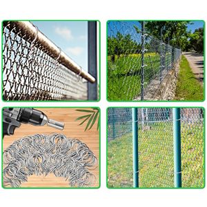 Attaches de clôture préfabriquées et pinces pour <span class=keywords><strong>grillage</strong></span> métallique pour poteaux en T galvanisés de 2 pouces, clôtures extérieures et clôtures en <span class=keywords><strong>grillage</strong></span> métallique - Product Image 4