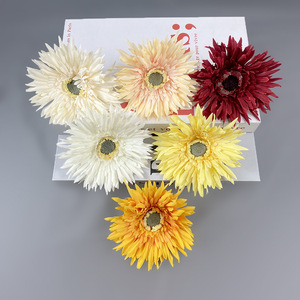 Flores de Gerbera Artificiales de 11 cm, Flor de Seda para Decoración de Mesa de Boda, Decoración del Hogar, Materiales para Manualidades - Product Image 3
