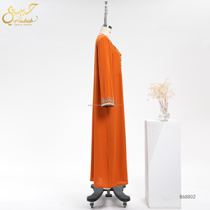 EID Middle East Custom Stones Embroidery <strong>Kaftans</strong> <strong>Dress</strong> Ramadan High End Luxury <strong>Moroccan</strong> Caftan <strong>Dress</strong> <strong>Kaftan</strong> - Product Image 5