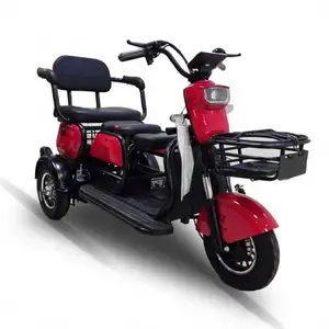 बिक्री के लिए नई डिजाइन ओपन बाइक कार्गो फ्रेम इलेक्ट्रिक 3 व्हील ट्राइसाइकिल ट्राइसाइकिल