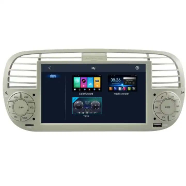 WITSON Android 13 Stereo Car DVD Player GPS For FIAT 500 2010 2011 2012  2015 Car Auto Radio Stereo Multimedia Video DVD Player