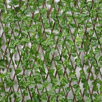 Guirnalda de Vid con Hojas Verdes, Planta Trepadora para Cubrir Techos, Tuberías, Columnas y Jardín Vertical Interior