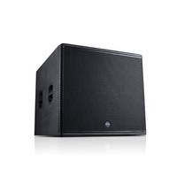 MORIN Audio AS-18 Amplificateur Subwoofer alimenté 2400 Watts Active Passive Front Firing Speaker