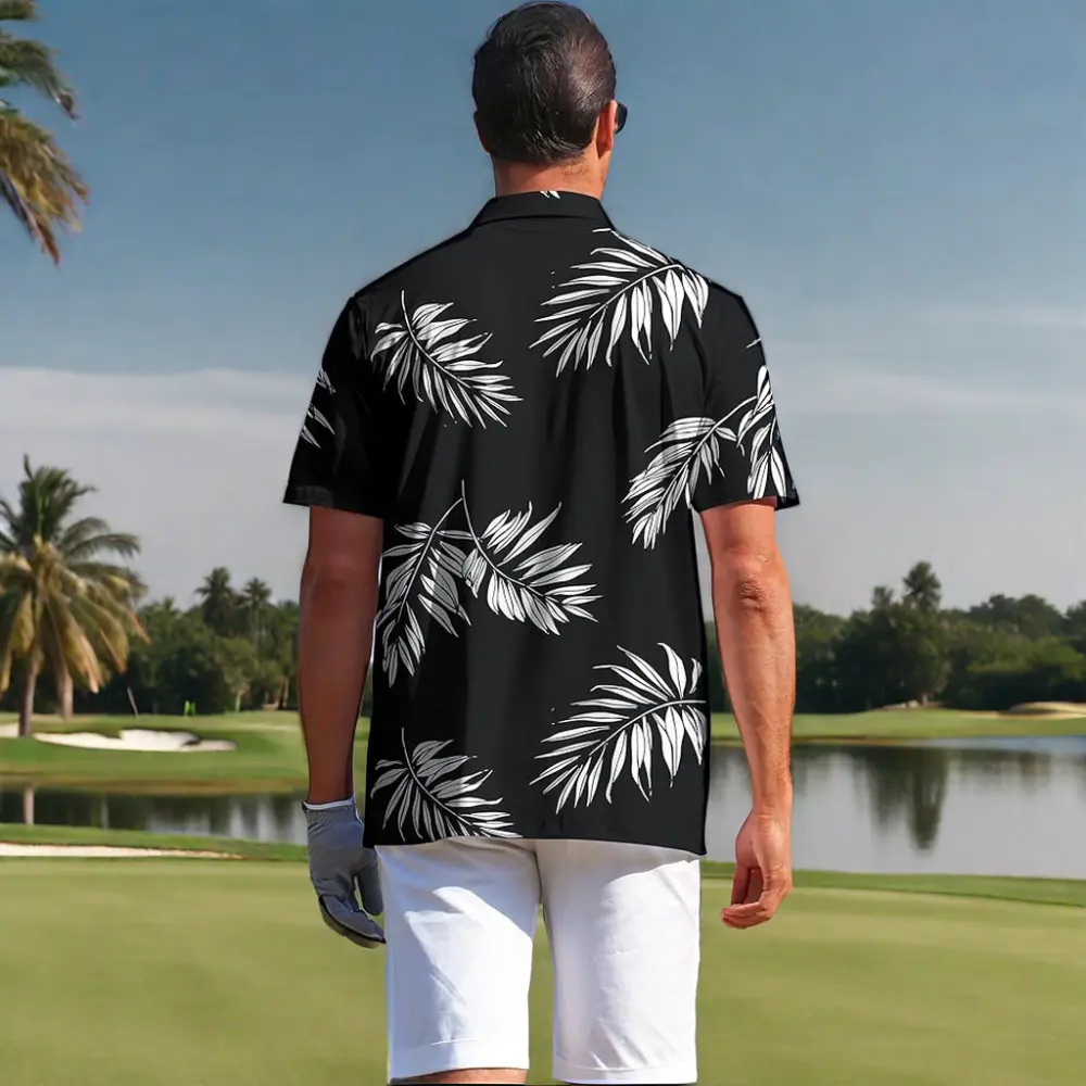 Yüksek kaliteli performans süblimasyon kuru gömme Polo t shirt artı boyutu erkek Polyester özel cep logosu Golf Polo T shirt