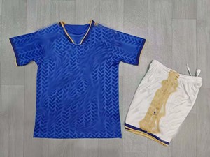 Camisetas de Fútbol Transpirables de Poliéster <span class=keywords><strong>con</strong></span> Diseño de Números de Equipo para Niños 2026, MOQ Bajo, Impresión Personalizada, Tallas Grandes, Unisex - Product Image 2