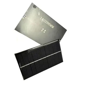 5 В моно водонепроницаемый модуль солнечной панели 2 Вт мини солнечная панель зарядное устройство индивидуальная эпоксидная солнечная панель
