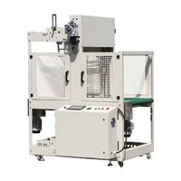 Machine d'emballage thermorétractable haut de gamme à commande servo pour emballage de boîtes en plastique, contrôlée par PLC, avec température réglable