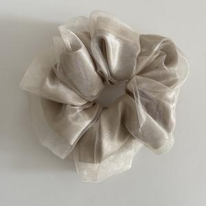 Chouchous imprimés en organza double couche, de haute qualité, pour usage quotidien, accessoires capillaires en maille pour femmes - Product Image 5