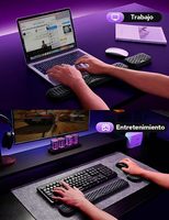Repose-poignets en silicone réglable de style anime Timotech pour clavier et souris