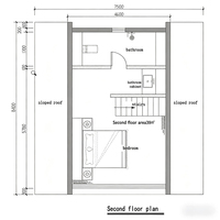 Kawagebo Kamp (KK) S990 99 ㎡   Casa Triangular Moderna en Forma de A, Casa Modular Prefabricada, Villa Prefabricada, Casa de Acero Ligero