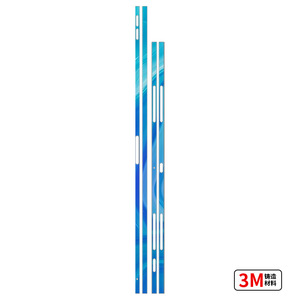 ไอแพดโปร 11-13 นิ้ว 2024 ฟิล์มป้องกันขอบสีสันสดใสสำหรับปกแท็บเล็ต - Product Image 2