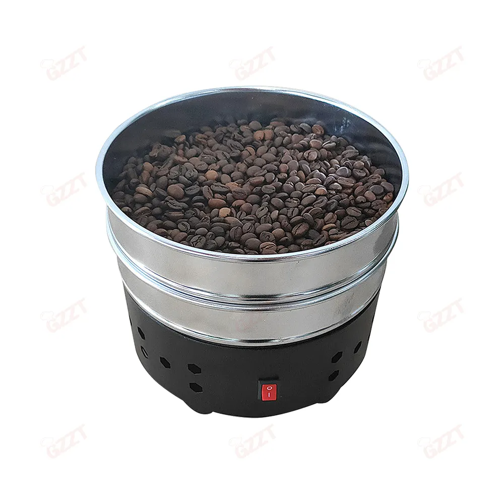 110V 220V साफ करने में आसान छोटा होम कैफे रोस्टिंग कूलिंग कॉफी बीन कूलर इलेक्ट्रिक रोस्टिंग कूलिंग मशीन