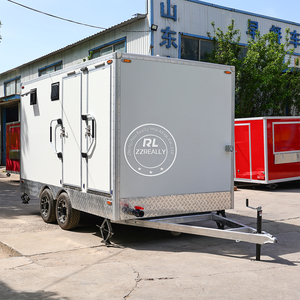 2025 qualité luxe événements chasse d'eau cabine de douche pot <span class=keywords><strong>toilette</strong></span> Camping insonorisé Mobile vente en gros voyage remorques douche vente - Product Image 5