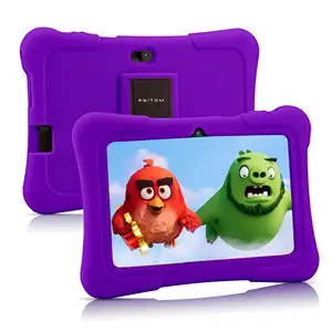 Pritom 7 pollici più economico 7 pollici tablet Quad core Android 10 OS con bambini app di apprendimento e controllo dei genitori per ragazzi e ragazze