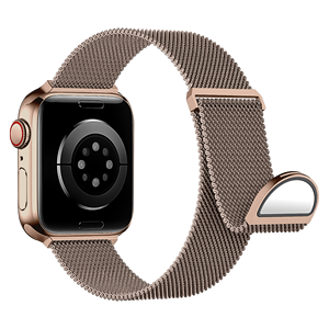 Bracelet de remplacement en acier inoxydable de qualité supérieure RYB pour <span class=keywords><strong>Apple</strong></span> <span class=keywords><strong>Watch</strong></span> Ultra, séries 11/10/9/8/<span class=keywords><strong>7</strong></span>/6/5/4/3/2 et SE, bracelet en métal durable - Product Image 3