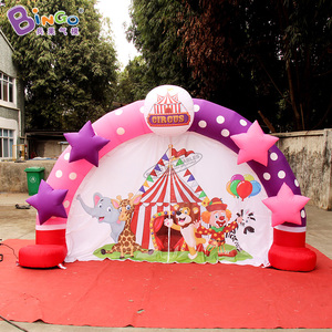 Arche d'entrée gonflable publicitaire, arche gonflable, portail gonflable personnalisé, arche de <span class=keywords><strong>cirque</strong></span> gonflable pour événements en plein air, décoration de scène - Product Image 2