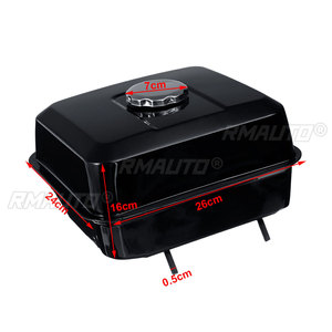 Réservoir de carburant avec bouchon de réservoir et filtre 17510-ZE3-010ZA 17510-ZE3-010 pour Honda GX340 GX390 GX240 GX270 - Product Image 3