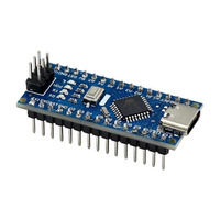 Compatible con la placa mejorada Nano V3.0 de 2014, ATMEGA328PB, CH340, USB múltiple, pines soldados/no soldados opcionales