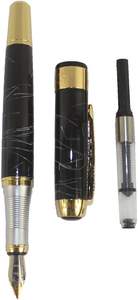 4 Pcs Jinhao 250 Luxury Beautiful White Stripe Classic Golden Clip Calligraphy & Art <span class=keywords><strong>Stylo</strong></span> plume pour cadeau souvenir - Product Image 5