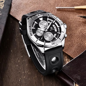 Reloj BENYAR para Hombre, Reloj de Pulsera de Cuarzo Deportivo, Cronógrafo, Resistente al Agua, con Fecha, Manecillas Luminosas, Reloj Masculino - Product Image 3