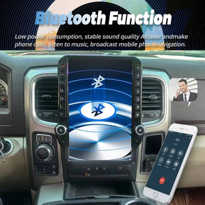 Reproductor multimedia de video Android de 14.5 pulgadas para camionetas Dodge Ram 2008-2011, estéreo inalámbrico Carplay, GPS para automóvil, navegación estéreo, Bluetooth - Product Image 4