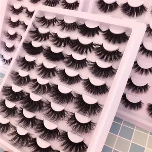 5d mink eyelashes lashes3d wholesale vendor 25mm bulk 25 mm 3d mink eyelash 100 real mink eye lashes