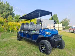 Carro de golf de lujo asequible 4 plazas 72V batería de litio coche de golf eléctrico todoterreno Buggy para turismo - Product Image 6