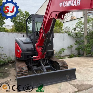 Mini-excavatrice Yanmar Vio55 d'occasion, 90% neuve, d'origine japonaise, vente chaude pour la construction de jardins - Product Image 5