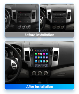 Radio de Coche Android CARUPEZ de 9.7 Pulgadas para Outlander XI 2 05-12, Citroën C-creosser 07-13, <span class=keywords><strong>Peugeot</strong></span> 4007 07-12, Configuración Normal y Alta - Product Image 2