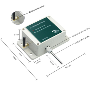 Capteur de température sans fil industriel, dispositifs intelligents IoT, capteur de température sans fil en ligne - Product Image 6