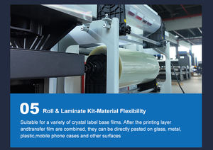 Stampante Flatbed UV A3 Multifunzione LED UV/UV DTF Colore+Bianco+Vernice per Cover di Telefono, Vetro, Bottiglie Cilindriche, Stampante UV Piccola Multistrato - Product Image 6