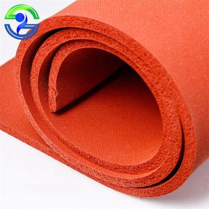 उच्च तापमान प्रतिरोधी लाल सिलिकॉन रबर शीट स्पंज फोम पैड सिलिकॉन फोम शीट - Product Image 4