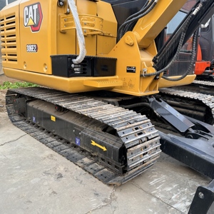 Mini-excavatrice sur chenilles d'occasion CAT 306E2, Caterpillar d'origine, 6 tonnes, petite pelle hydraulique avec lame de bouteur à vendre - Product Image 5
