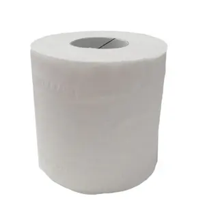 Сделанная на заказ целлюлозная древесная целлюлоза, переработанная конопляная бумага Скотт, рулон мягкой белой бумаги для ванной комнаты