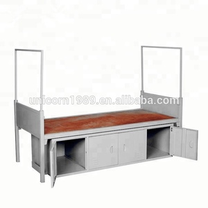 Bán Buôn Giường Đơn Dành Cho Người Lớn Nhân Viên Ký túc xá Thép Duy Nhất Lớp Giường Với Ngăn Kéo Cho Nhà Tù - Product Image 4