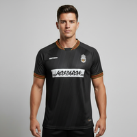 Maillot de football rétro HOSTARON personnalisé avec motif sublimé, col rond, logo brodé, numéro, pour homme