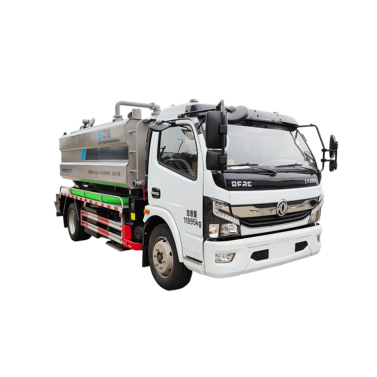China Supplier 7080x2220x2850mm 4x2 LHD manual 170hp diesel 6.2cbm tanker volume dongfeng vacuum sewage suction truck