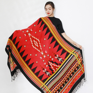 Wholesale Designer Large Size <strong>Wool</strong> Scarves Oversize <strong>Shawls</strong> Soft Dupatta <strong>100</strong>% Pure <strong>Wool</strong> Scarf Wraps for Women - Product Image 2