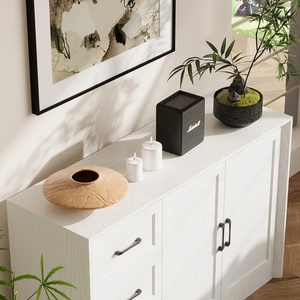 Armoire de rangement multifonctionnelle de style moderne personnalisée <span class=keywords><strong>avec</strong></span> étagères et <span class=keywords><strong>tiroir</strong></span>, buffet ou <span class=keywords><strong>console</strong></span> de rangement, armoire d'<span class=keywords><strong>entrée</strong></span> - Product Image 6