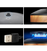 Piège à mouches électrique commercial dernier cri, tueur de moustiques électronique, lampe piège, piège à insectes en bois, machine à pièges USB