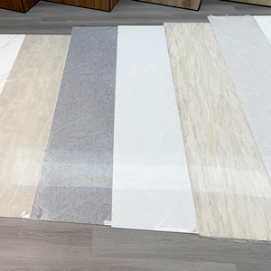 Feuille d'<span class=keywords><strong>ardoise</strong></span> de carbone de conception géométrique de qualité supérieure Panneau mural SPC étanche à l'humidité certifié CE pour salle de bain - Product Image 4