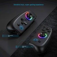 LinYuvo United Travel untuk Joy-Con untuk Pengontrol KS31 Lampu RGB Tujuh Warna Fungsi Makro Kiri Kanan